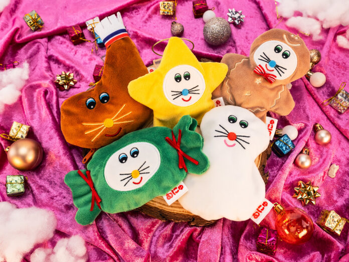 KENELESTAND直営店限定！ぬいぐるみ作家・むにゅとコラボした冬の新作カプセルトイ『むにゅポーチ ウィンターセレクション』　11/15より発売のメイン画像