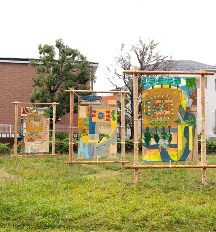 【八王子芸術祭】100年後、3匹の龍は藤の花の下であそんでいるのかなのメイン画像