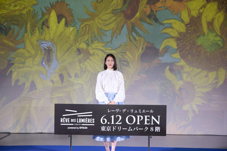 「RÊVE DES LUMIÈRES」（レーヴ・デ・リュミエール（光の夢））最新デジタルアート施設がついに本日6月12日（金）グランドオープン！ゲストとして松下奈緒さんが先行体験！のメイン画像