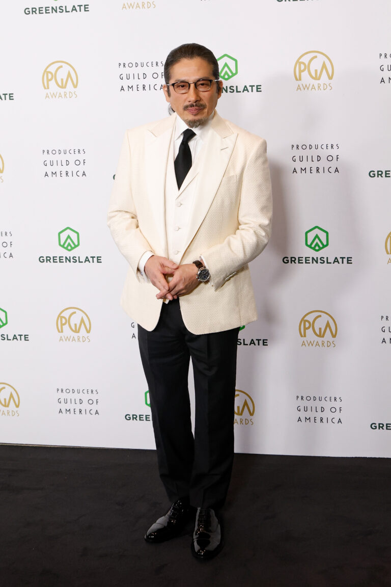 真田広之が第36回プロデューサーズ・ギルド・アワードでダンヒルを着用のメイン画像