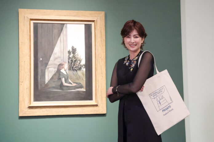 今日から開幕！「東京都美術館開館100周年記念　アンドリュー・ワイエス展」俳優・吉瀬美智子さんが来場！「ワイエスの作品が持つ力に引き込まれ、“ずっとここにいたい”と思いました。」のメイン画像