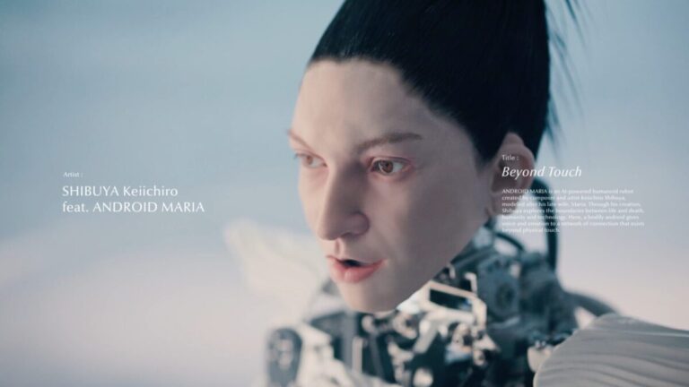 【新CM】アーティストの挑戦を支えるバッファローの新プロジェクト第2弾、渋谷慶一郎とAI搭載のアンドロイド・マリアによる書き下ろし楽曲をテレビCMで初公開のメイン画像