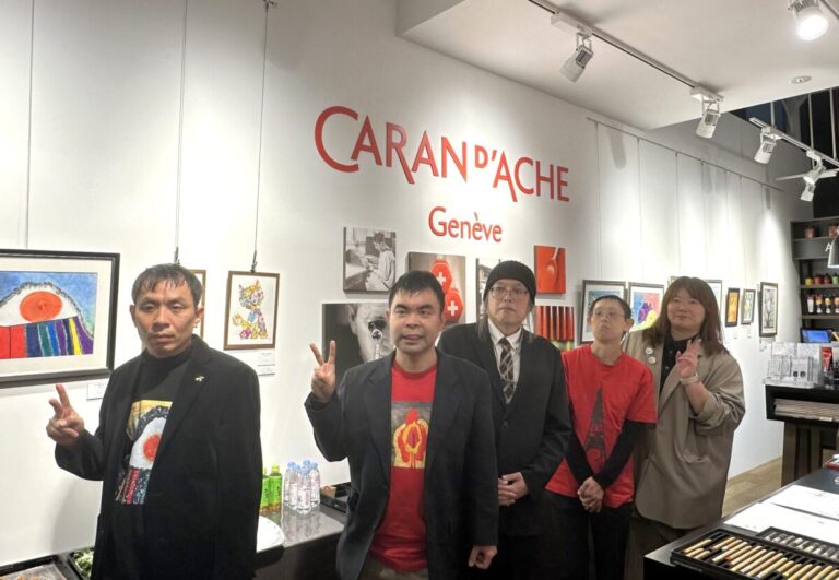 100年以上の歴史を刻む、スイスの筆記具・画材ブランド『カランダッシュ』が銀座ブティックにて「アートパラ展」を開催のメイン画像