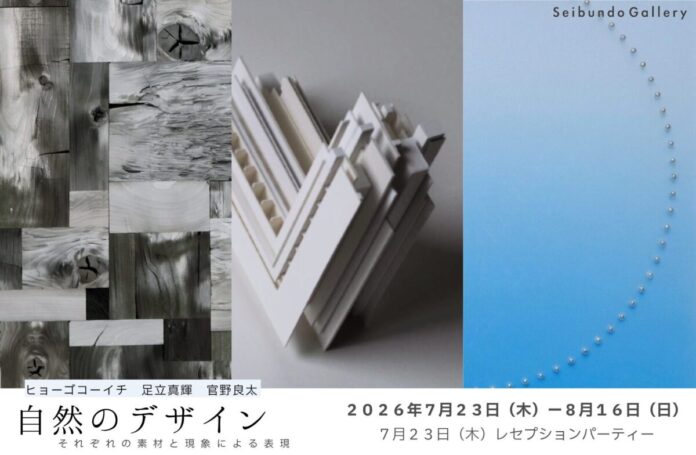 炭・光・空間表現をテーマにしたグループ展「自然のデザイン」を7月23日より開催｜Seibundo Galleryのメイン画像