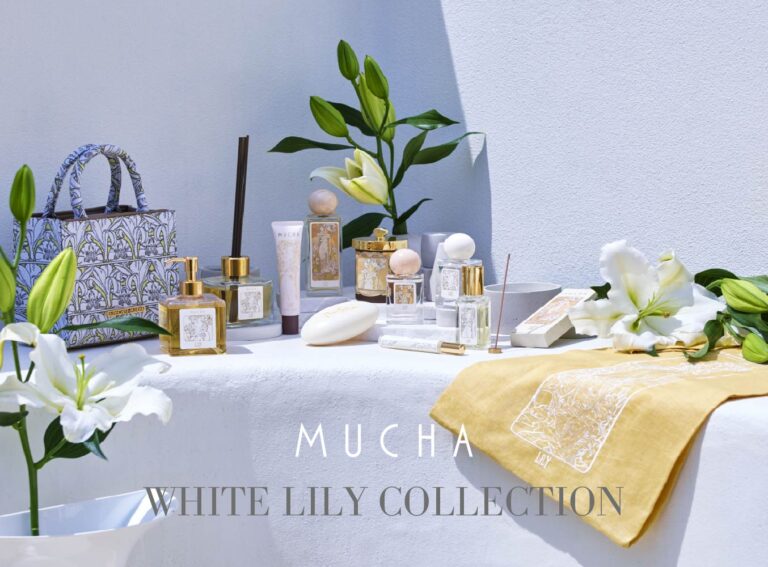 【MUCHA(ミュシャ)】ミュシャ作品に数多く描かれる”リリー”をモチーフにした、夏のホワイトリリーコレクションを新発売のメイン画像