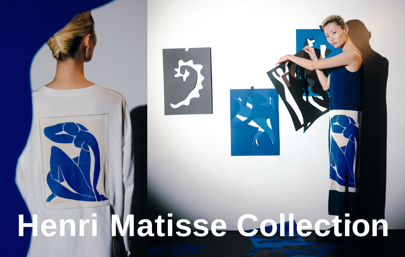 【emmi(エミ)】名作『青い裸婦』を身にまとう。「Henri Matisse Collection」を発売のサブ画像1