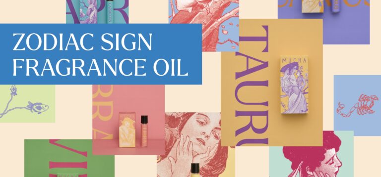 【MUCHA(ミュシャ)】ブランド初となるロールオンタイプのフレグランスオイルを新発売！それぞれの星座が導く、12種類のお守りアイテムが登場のメイン画像