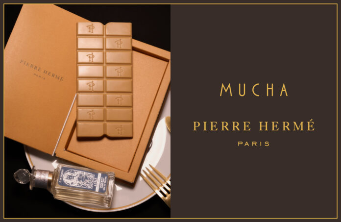 【MUCHA(ミュシャ)】〈ピエール・エルメ・パリ〉と初のコラボレーションによる限定タブレットショコラを12月5日(金)に発売！のメイン画像
