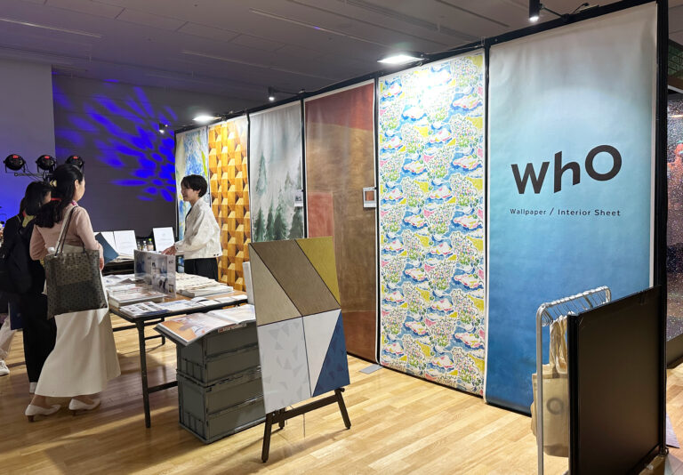 壁紙ブランド「WhO（フー）」、空間デザインのプロダクト・マテリアルが集結するイベント「BAMBOO EXPO 23」へ出展。最新のデザインを公開。のメイン画像