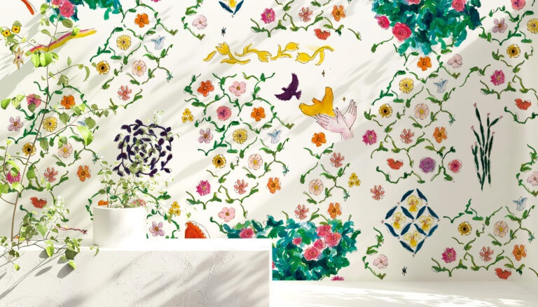 壁紙ブランド「WhO（フー）」、砂絵作家・アーティスト・デザインスタジオ・イラストレーターによる新柄を発表。4名それぞれの感性が空間表現として昇華のメイン画像