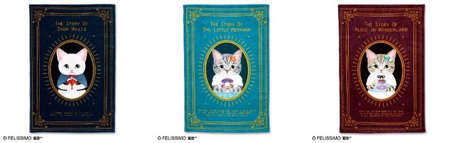 人気のシリーズ、猫を主役にした「童話の世界」の新作「猫が主役のマルチタオル」が「フェリシモ猫部™」から登場のサブ画像3