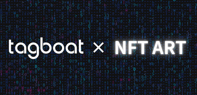 【国内EC初】タグボートのNFTアートが2021年9月30日販売開始！のメイン画像