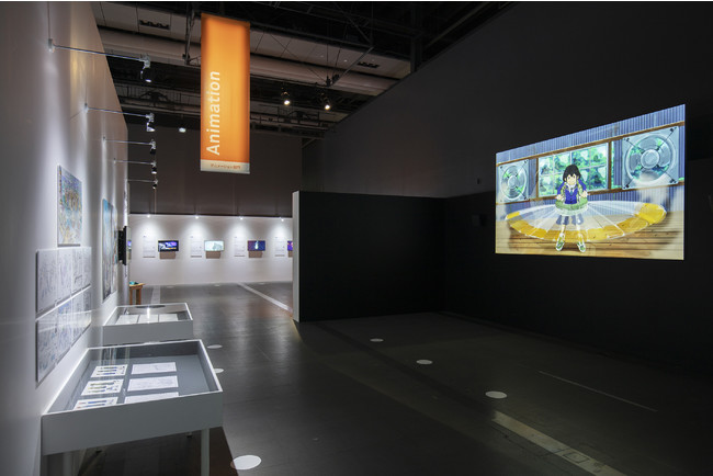 【第24回文化庁メディア芸術祭 受賞作品展】2021年10月3日（日）まで、東京・お台場の⽇本科学未来館を中心に開催中のサブ画像4_アニメーション部門 大賞受賞作品＜映像研には手を出すな！＞ Photo：Satoshi Nagare