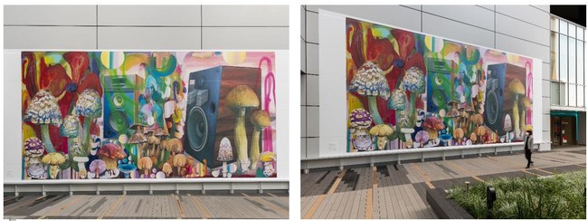 渋谷ヒカリエにて「ヒカリエデッキ　壁面アートプロジェクト」大野智史さんによる第１弾作品が、本日公開！のサブ画像1