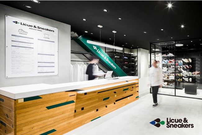 「Licue & Sneakers」が「& DICE & DICE supported by TOKYO DESIGN STUDIO New Balance」にてスニーカーウォッシュサービスを開催。のサブ画像2_licue&sneakers 渋谷パルコ店