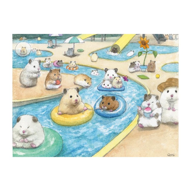 原画総数約300点！日本初の大型展覧会『ハムスター助六の日常展』が11/12(金)より池袋PARCOにて開催！！のサブ画像3