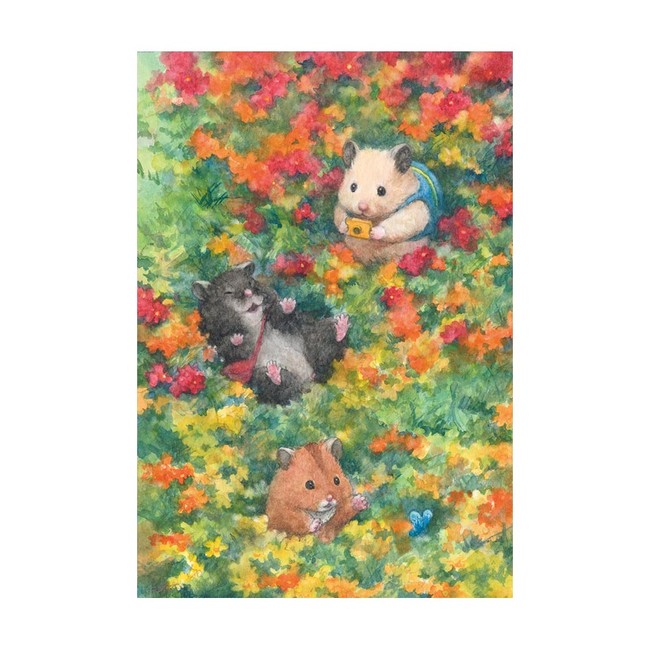 原画総数約300点！日本初の大型展覧会『ハムスター助六の日常展』が11/12(金)より池袋PARCOにて開催！！のサブ画像4