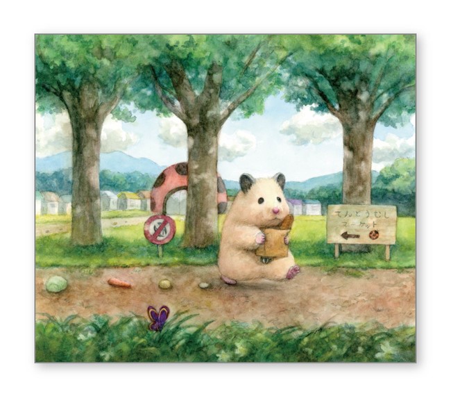 原画総数約300点！日本初の大型展覧会『ハムスター助六の日常展』が11/12(金)より池袋PARCOにて開催！！のサブ画像6