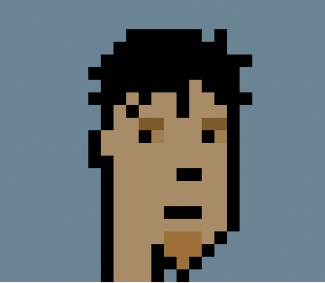 フジサンケイグループ３社とXANALIAによるNFTアワード、アンバサダーにIKEHAYA氏就任。のサブ画像2_CryptoPunk #2280