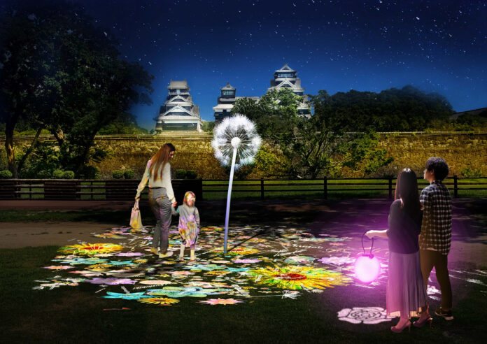 平和の祈りを届けるアート『DANDELION　PROJECT』、復興目指す熊本城にのメイン画像