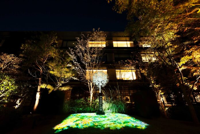 HOTEL THE MITSUI KYOTOに、村松亮太郎のアート『DANDELION』展示中のメイン画像