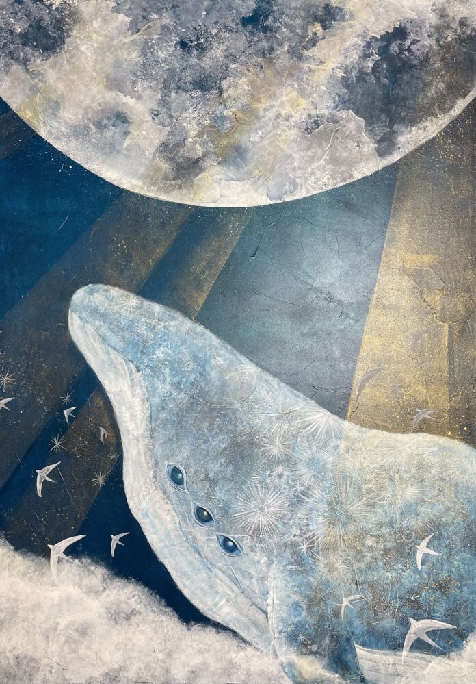 【奈良 蔦屋書店】人気絵師 夜依ル氏の個展『青い夜の欠片を探して』開催決定！のメイン画像