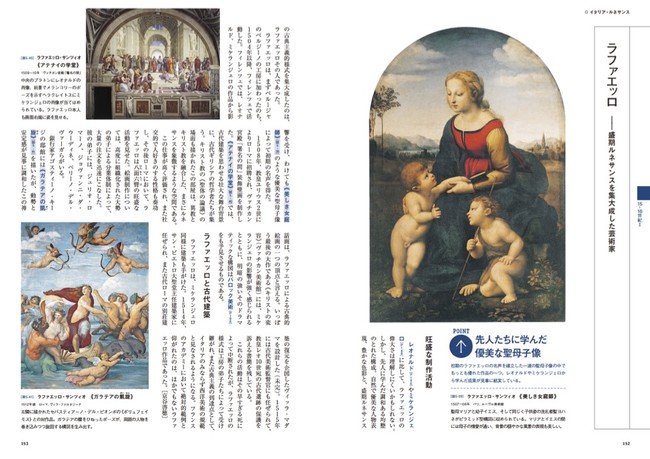 最新の西洋美術史にして、永久保存版！『美術出版ライブラリー　西洋美術史』が12月21日（火）より発売開始。のサブ画像3_『美術出版ライブラリー　西洋美術史』より各論ページ