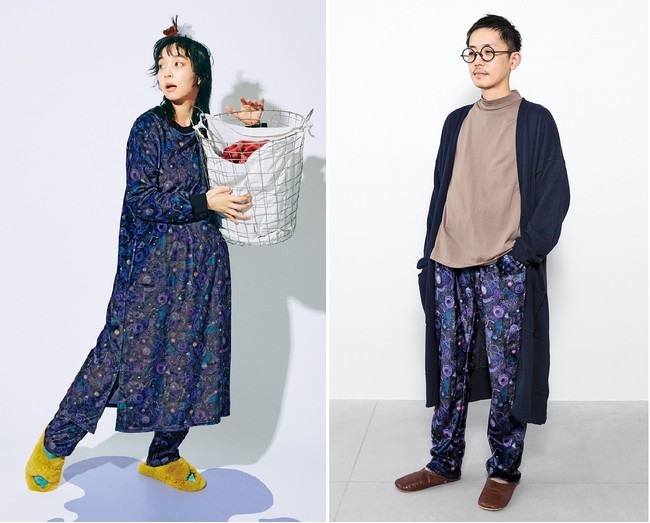 KAWAIIそれは心の中の小宇宙。急なお荷物ピンポンにも対応OKな、ギャラクシーなワンピースとユニセックスなパンツが「KAWAII COMPANY」から新登場のサブ画像2