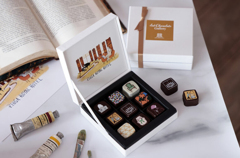 【リーガロイヤルホテル（大阪）】世界的に活躍するイラストレーター 湯浅 望氏と初コラボレーション。ホテルのアートやデザインをチョコで味わう「Art Chocolate Gallery」のメイン画像