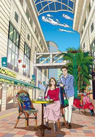 【大丸福岡天神店】わたせせぞう展 ～シティポップが聴こえてた頃～のサブ画像3