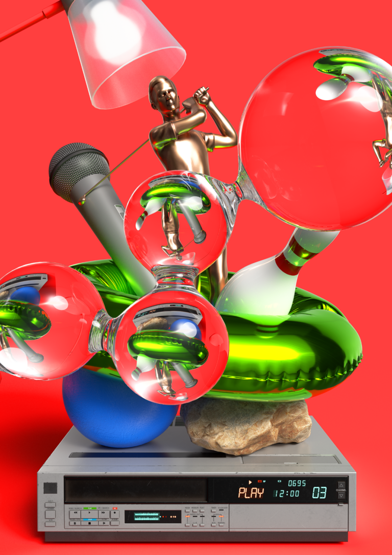 【OIL by 美術手帖】グラフィックデザイナー／アーティストとして活躍する岡田将充個展「New Form（ニューフォルム）」を12月10日（金）より開催。3DCGの作品シリーズを発表。のメイン画像