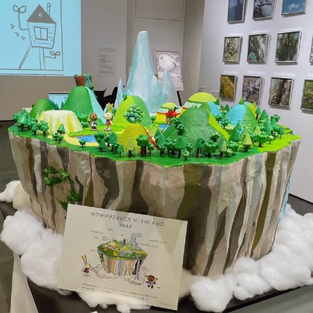 希望の2022年に向けて、2021年のおわりに　Harry&Marie「ホーンプバックからの手紙・えとうまさゆき展」in宝塚　を開催します！のサブ画像5_ホーンプバックのジオラマ