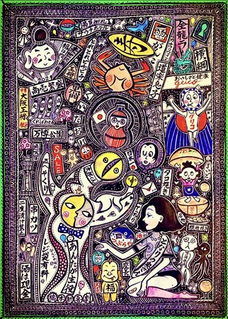 世界各地で活躍するボールペン画アーティストが登場！“薫画伯” 作品展示・販売会@渋谷店のサブ画像2