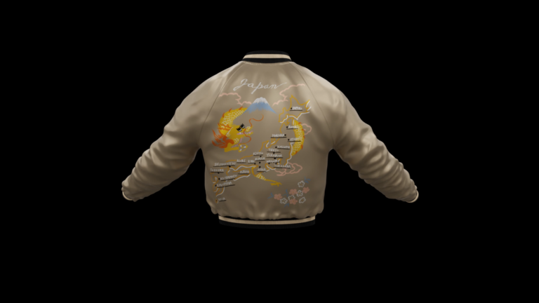 【世界初】本格的なデジタルスカジャンNFTとフィジカルスカジャンをセット販売！ のメイン画像