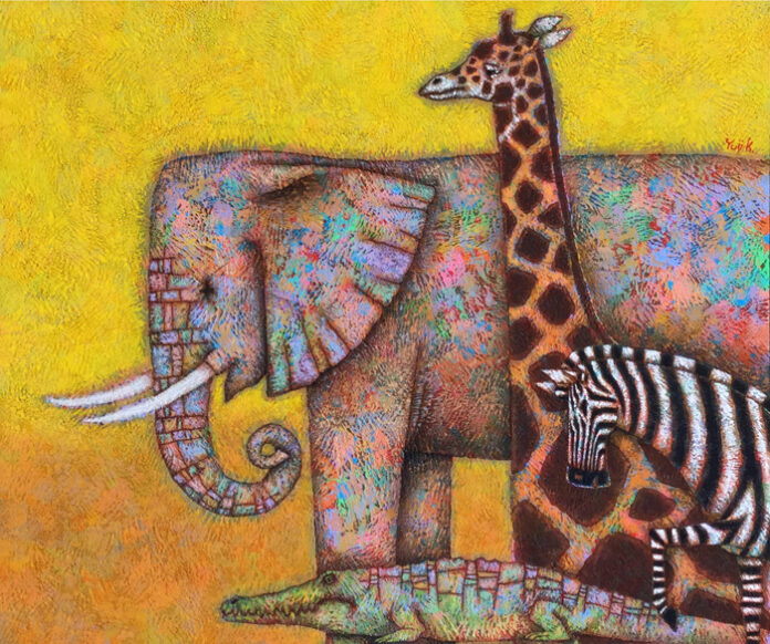 金丸悠児展　～ユーモラスでちょっと風変わりに描く～ 大丸京都店６階美術画廊のメイン画像
