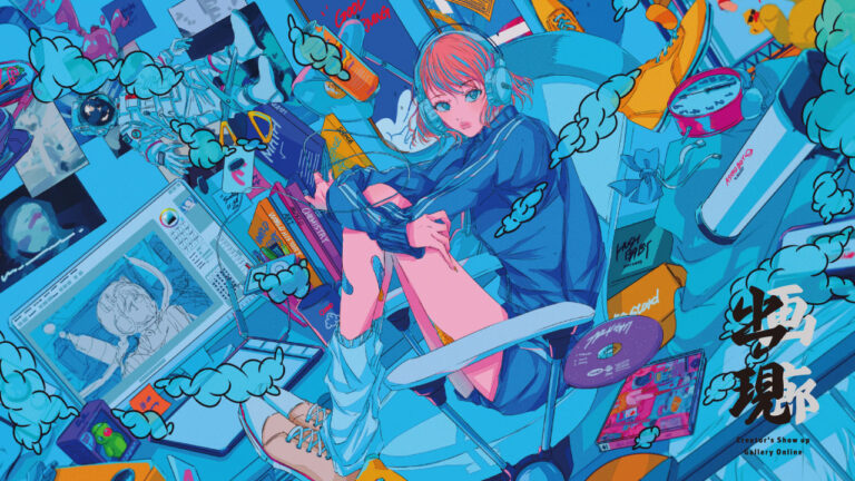 1/20（木）10時～ オンライン美術展「出現画廊」の無料ウェビナー配信開始！メタバースから世界のアート事情まで！せきぐちあいみのVRライブペイントものメイン画像