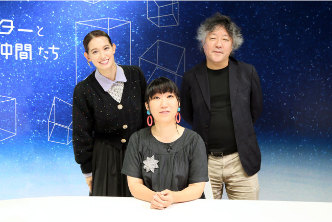 作家・画家、大宮エリーが４週連続出演！その絵を見て泣いてしまう人、笑顔になる人、寝てしまう人続出！言葉では伝えられない自然の力を形にするパッションの秘密に迫る！のサブ画像1_大宮エリー（中央）