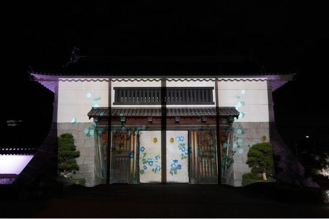 一旗プロデュース「岡崎城大手門 プロジェクションマッピング」の公式記録動画を公開。徳川家康生誕の地・岡崎城の大手門で史上初の豪華絢爛なプロジェクションマッピング。のサブ画像7