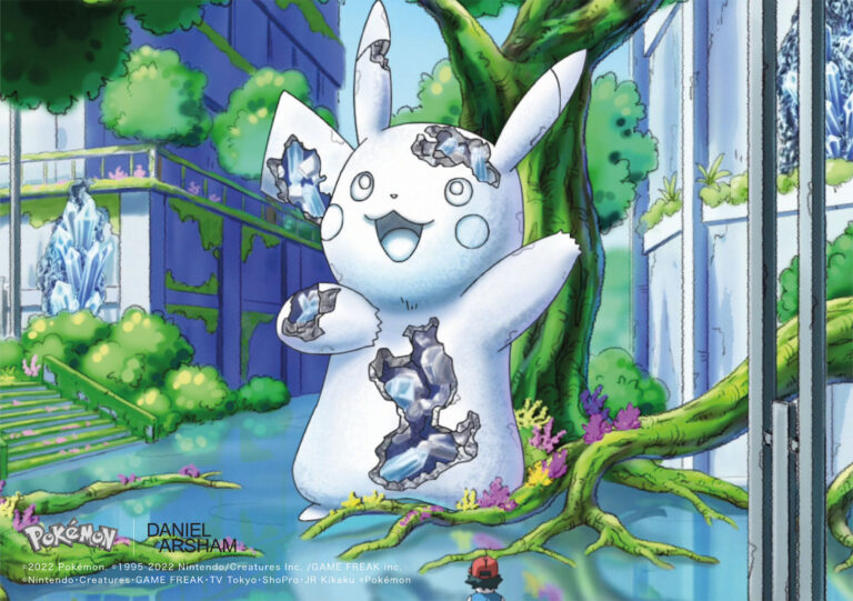 米アーティスト、ダニエル・アーシャム と ポケモンが東京をジャック。コラボ 第三弾「A Ripple in Time / 時の波紋」は東京 5 会場にて 2022 年2月開催のメイン画像