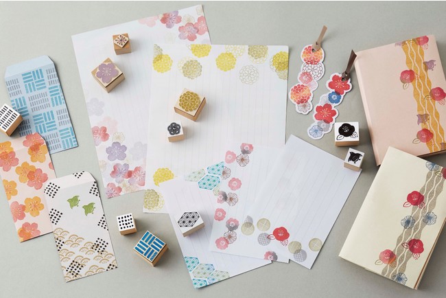 スタンプパッド「いろもようシリーズ」と相性抜群！「シヤチハタ クラフトはんこ」和柄・洋柄発売！のサブ画像2