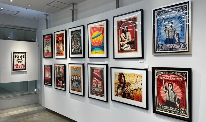 【アート展開催】第３弾として、グラフィティ・レジェンド、OBEY GIANT= Shepard Fairey作品展が本日よりスタート。＜6月9日(木)から6月20日（月）（※入場無料）＞のサブ画像3
