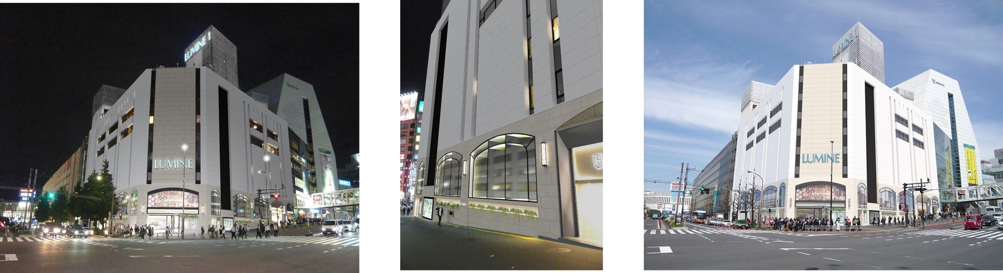 29年ぶり！ルミネ新宿　ルミネ1の外壁がリニューアル／人気イラストレーター西山寛紀氏によるウィンドウアートを公開のサブ画像4