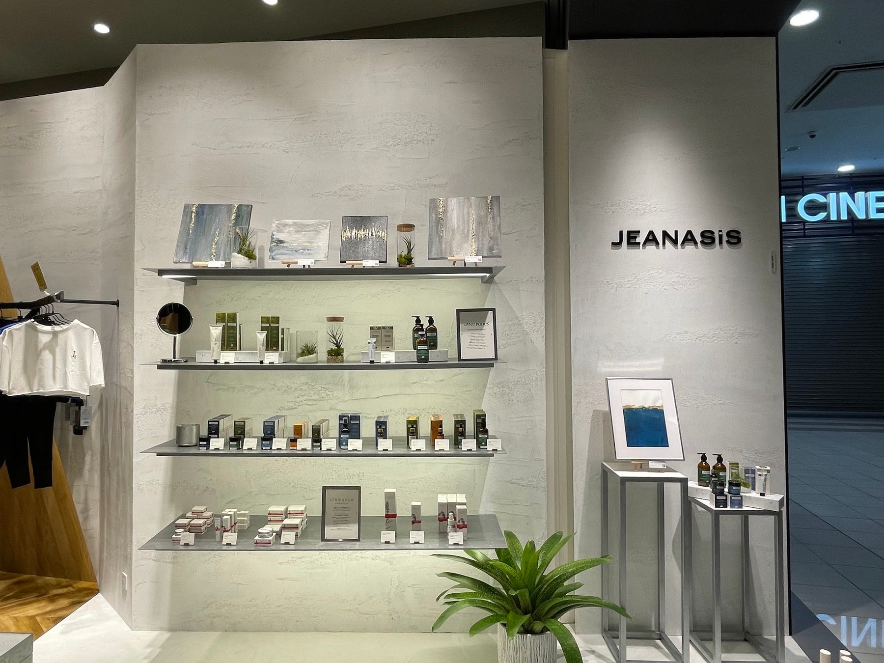 Casieがアパレル店舗のアートをキュレーションJEANASIS大高店 6月17日グランドオープンのサブ画像3