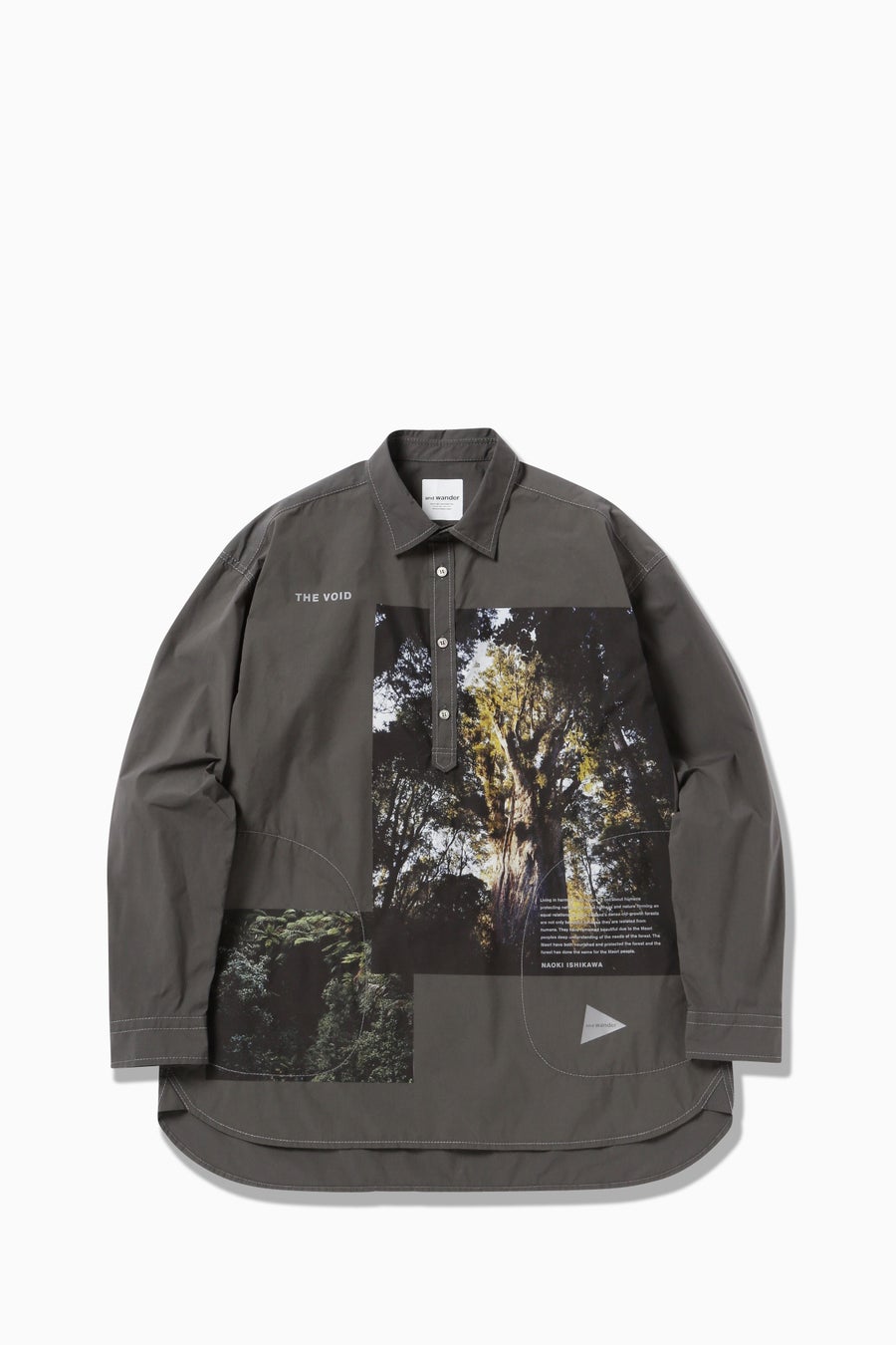 THE VOID　-ORIGINAL ITEM-  and Wander feat. NAOKI ISHIKAWAのサブ画像3_42 NAOKI ISHIKAWA THE VOID CORDURA shirt  TREE