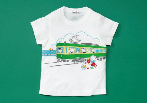 鉄道開業150周年記念　鉄道コラボ第1弾　ファミリアと江ノ島電鉄が初のコラボレーション！湘南の海を走る江ノ電デザインのアイテムを発売のサブ画像3