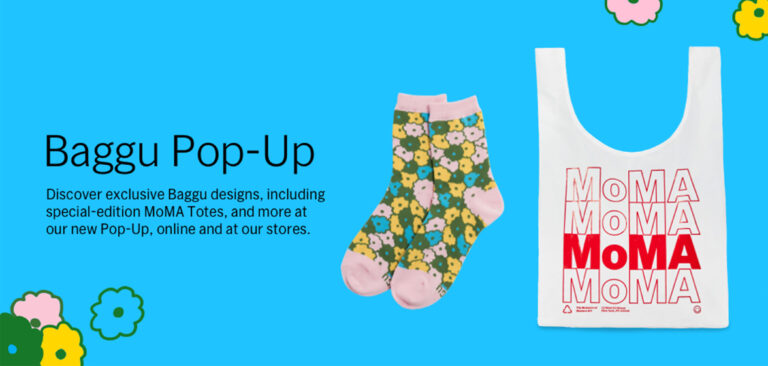 【MoMA Design Store】MoMAとBAGGUのコラボレーションによる、MoMA限定のエコフレンドリーなバッグを発売。同時にPop-Upイベントも開催決定！のメイン画像
