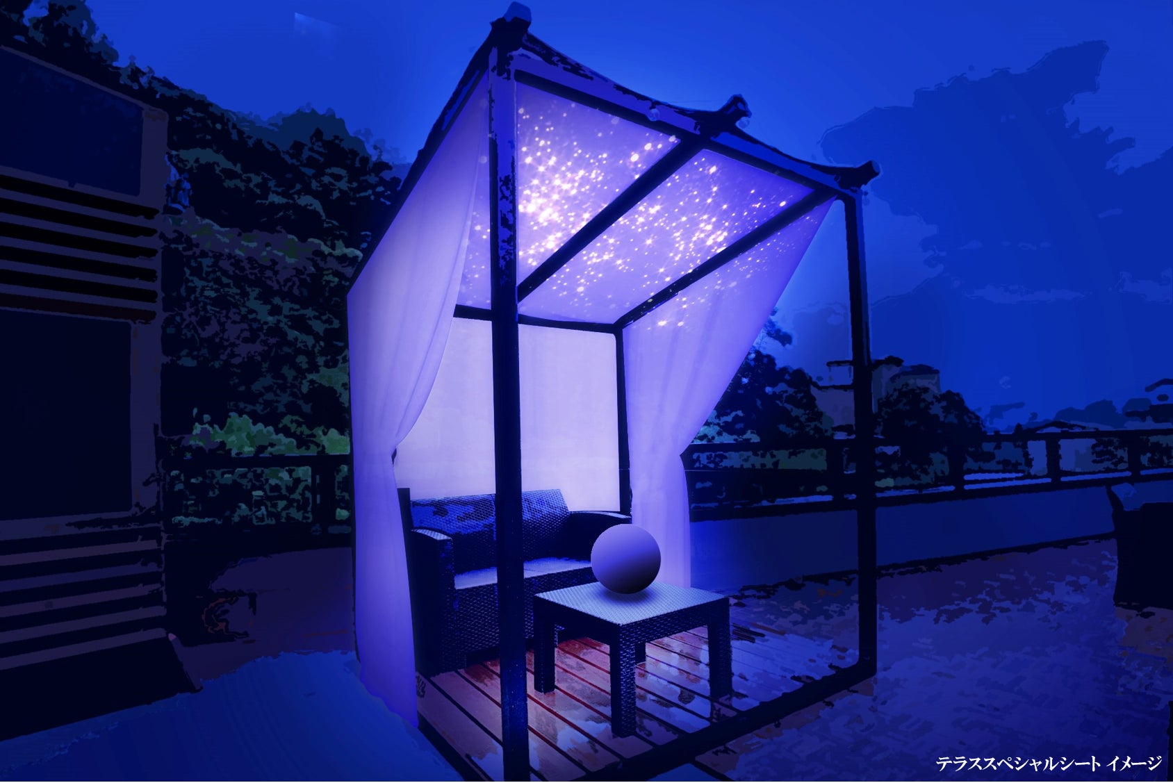 【⽇本⼀の星空】⻑野県阿智村 　セガトイズ×ACHI BASE コラボレーション「星空バル」　期間限定オープンのサブ画像8