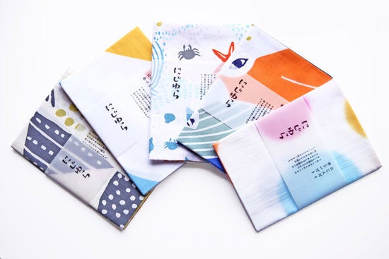 日本の伝統を守る。大阪生まれの伝統工芸・注染てぬぐい「にじゆら」と革工房がコラボ。手ぬぐいの風合いや手触りを再現したミニ財布が再販開始。のサブ画像4