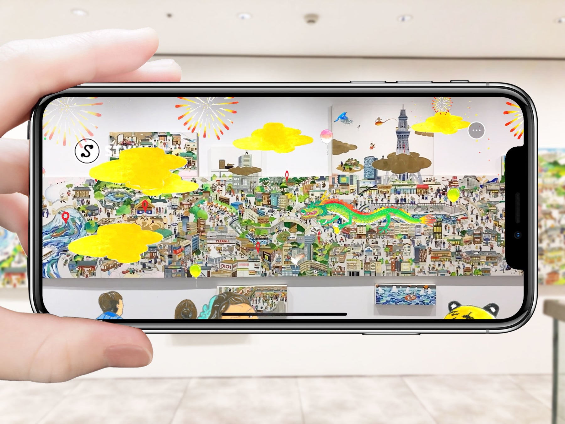 ARを活用した”アート×観光”「すみだ観光案内板」錦糸町PARCOで展示のサブ画像2
