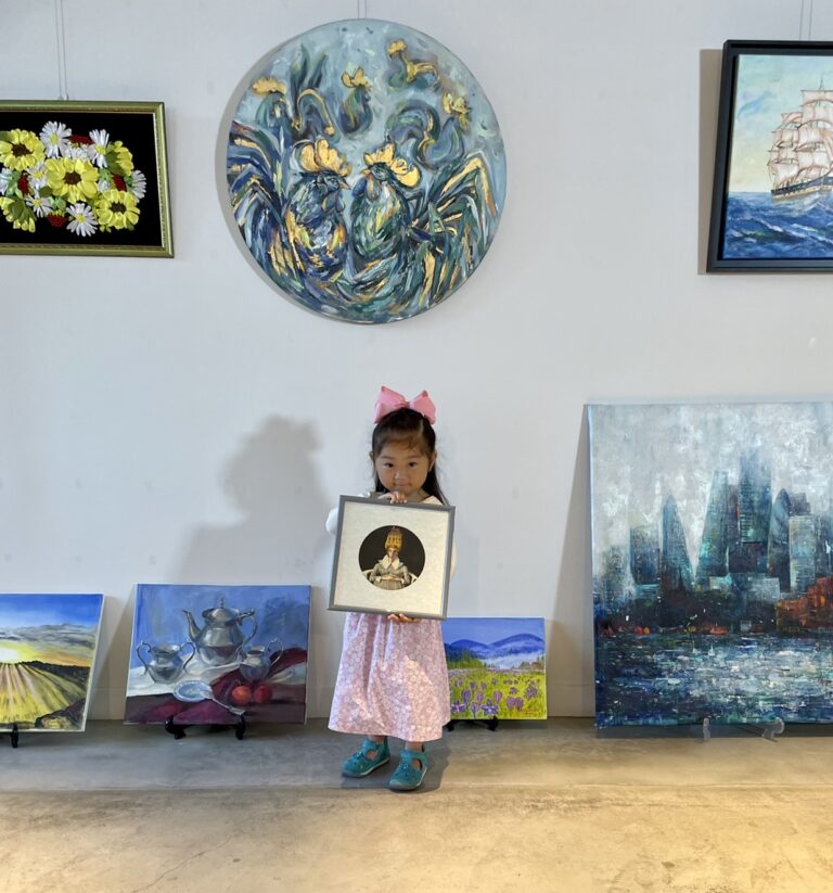 「初落札は３才の女の子」safオークション開催！各国の最高位芸術家の作品が、2万円〜オークション販売開始！in GINZA SIXのメイン画像